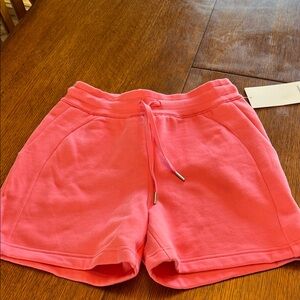 Lululemon Coral Athletic Shorts NWT